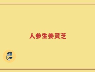 人参生姜灵芝