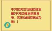 宁河区灵芝功能区规划图(宁河区规划新图发布，灵芝功能区更加完善！)