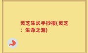 灵芝生长手抄报(灵芝：生命之源)