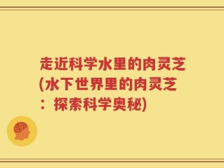 走近科学水里的肉灵芝(水下世界里的肉灵芝：探索科学奥秘)