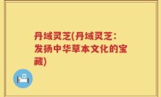 丹域灵芝(丹域灵芝：发扬中华草本文化的宝藏)