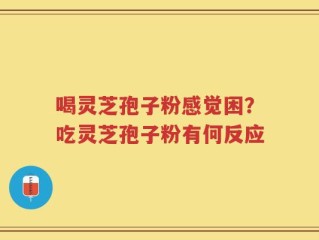 喝灵芝孢子粉感觉困？吃灵芝孢子粉有何反应