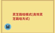 灵芝栽培模式(高效灵芝栽培方式)