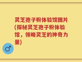 灵芝孢子粉体验馆图片(探秘灵芝孢子粉体验馆，领略灵芝的神奇力量)