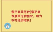 黎平县灵芝种(黎平县发展灵芝种植业，助力农村经济增长)
