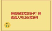 肺癌晚期灵芝孢子？肺癌病人可以吃灵芝吗