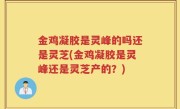 金鸡凝胶是灵峰的吗还是灵芝(金鸡凝胶是灵峰还是灵芝产的？)