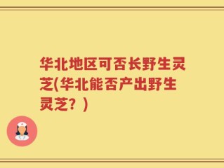 华北地区可否长野生灵芝(华北能否产出野生灵芝？)