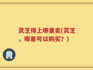 灵芝得上哪里卖(灵芝，哪里可以购买？)