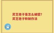 灵芝孢子是怎么破壁？灵芝孢子粉制作法