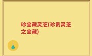 珍宝藏灵芝(珍贵灵芝之宝藏)