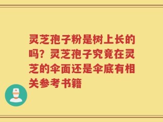 灵芝孢子粉是树上长的吗？灵芝孢子究竟在灵芝的伞面还是伞底有相关参考书籍