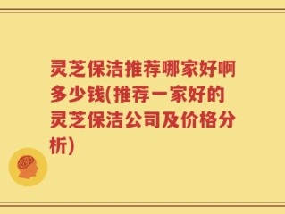 灵芝保洁推荐哪家好啊多少钱(推荐一家好的灵芝保洁公司及价格分析)