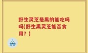 野生灵芝是黑的能吃吗吗(野生黑灵芝能否食用？)