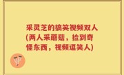 采灵芝的搞笑视频双人(两人采蘑菇，捡到奇怪东西，视频逗笑人)