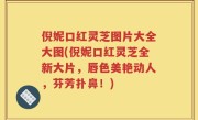 倪妮口红灵芝图片大全大图(倪妮口红灵芝全新大片，唇色美艳动人，芬芳扑鼻！)