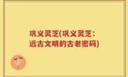 巩义灵芝(巩义灵芝：远古文明的古老密码)