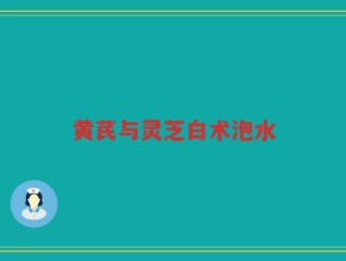 黄芪与灵芝白术泡水