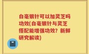 白毫银针可以加灵芝吗功效(白毫银针与灵芝搭配能增强功效？新鲜研究解读)