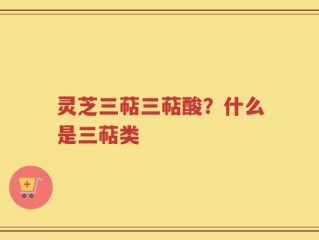 灵芝三萜三萜酸？什么是三萜类