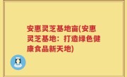 安惠灵芝基地亩(安惠灵芝基地：打造绿色健康食品新天地)