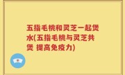 五指毛桃和灵芝一起煲水(五指毛桃与灵芝共煲 提高免疫力)