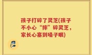 孩子打碎了灵芝(孩子不小心“摔”碎灵芝，家长心塞到嗓子眼)