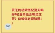 灵芝的功效搭配夏天喝好吗(夏季适合喝灵芝茶？功效你必须知道！)