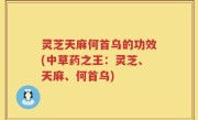 灵芝天麻何首乌的功效(中草药之王：灵芝、天麻、何首乌)