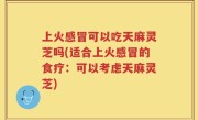上火感冒可以吃天麻灵芝吗(适合上火感冒的食疗：可以考虑天麻灵芝)