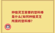 种植灵芝需要的塑料棒是什么(如何种植灵芝所需的塑料棒？