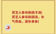 灵芝人参石斛鸽子汤(灵芝人参石斛鸽汤，补气养血，滋补身体)
