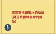 灵芝葛根蜂蜜水的功效(灵芝葛根蜂蜜水的益处)