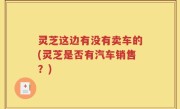 灵芝这边有没有卖车的(灵芝是否有汽车销售？)