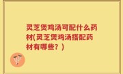 灵芝煲鸡汤可配什么药材(灵芝煲鸡汤搭配药材有哪些？)