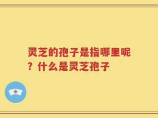 灵芝的孢子是指哪里呢？什么是灵芝孢子
