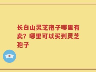 长白山灵芝孢子哪里有卖？哪里可以买到灵芝孢子