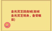 金光灵芝鸽南城(南城金光灵芝现身，备受瞩目)