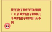 灵芝孢子粉好坏鉴别图？几百块的孢子粉跟几千块的孢子粉有什么不同