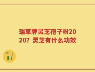 瑞草牌灵芝孢子粉2020？灵芝有什么功效
