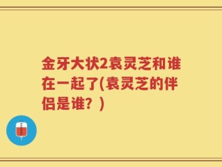 金牙大状2袁灵芝和谁在一起了(袁灵芝的伴侣是谁？)