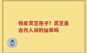 铁皮灵芝孢子？灵芝是古代人说的仙草吗