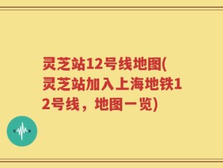灵芝站12号线地图(灵芝站加入上海地铁12号线，地图一览)
