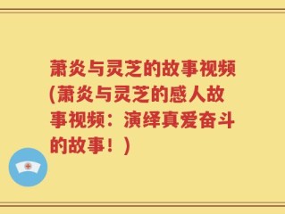 萧炎与灵芝的故事视频(萧炎与灵芝的感人故事视频：演绎真爱奋斗的故事！)