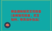 鼎金圆鲍翅灵芝花胶皇(金鲍翅花胶皇，灵芝加持，尊贵滋补佳品)