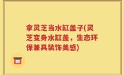 拿灵芝当水缸盖子(灵芝变身水缸盖，生态环保兼具装饰美感)