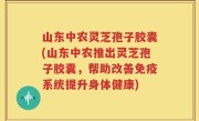 山东中农灵芝孢子胶囊(山东中农推出灵芝孢子胶囊，帮助改善免疫系统提升身体健康)