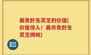 最贵野生灵芝的价值(价值惊人！最昂贵野生灵芝揭晓)