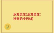 水龙灵芝(水龙灵芝：神奇的中药材)