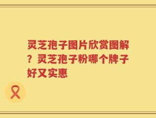 灵芝孢子图片欣赏图解？灵芝孢子粉哪个牌子好又实惠